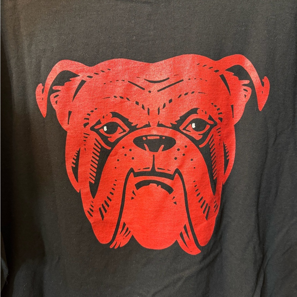 Black “Red Dog” Men's T-Shirt
